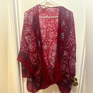 Lucky Brand Shawl/Coverup